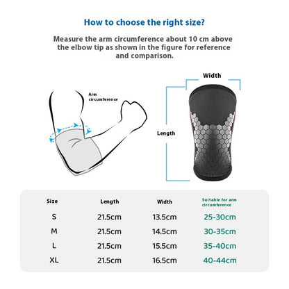 7mm Neoprene Elbow Pad - Protective Cushioning for Impact Sports