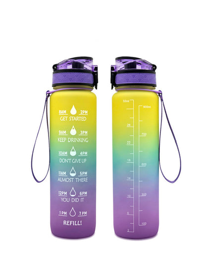 Sports Water Bottle 1000ml - BPA-Free with Infuser