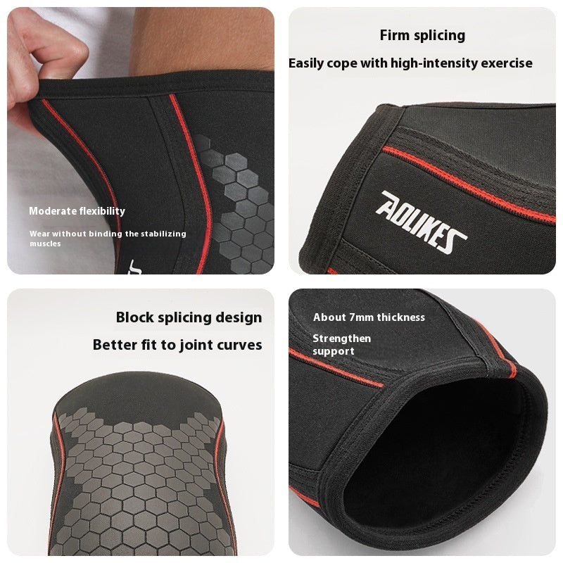 7mm Neoprene Elbow Pad - Protective Cushioning for Impact Sports