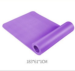 10mm Extra Thick Yoga Mat - Premium NBR Cushioned Mat in 12 Colors
