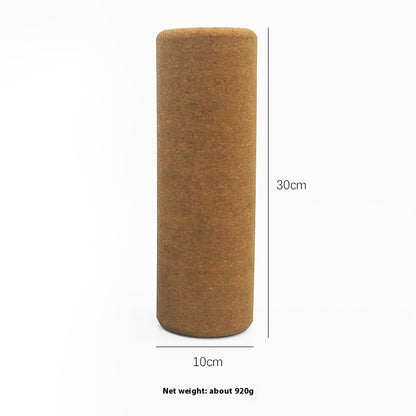 Premium Cork Foam Roller - Natural Massage Roller for Muscle Recovery