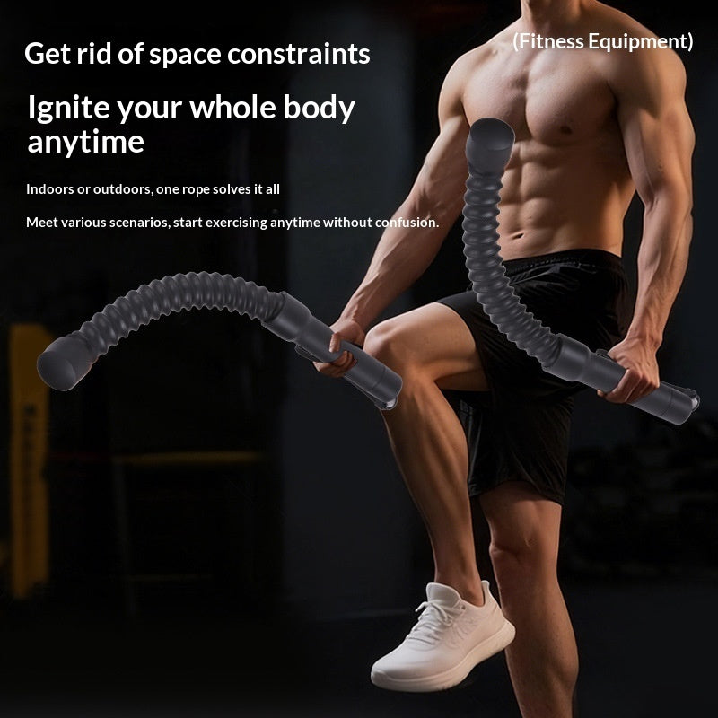 Cordless Battle Ropes for Fitness Training & HIIT Workouts