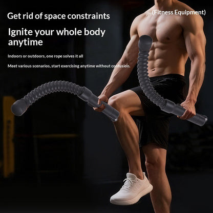 Cordless Battle Ropes for Fitness Training & HIIT Workouts