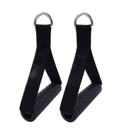 Resistance Band Handles - Anti-Slip TPR Grip for Cable Machines & Bands