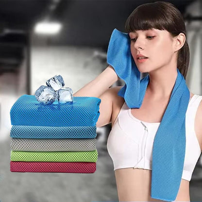 Instant Cooling Towel - Quick-Dry Microfiber for Sports & Gym