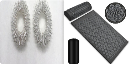 Acupressure Massage Mat Set with Pillow - Trigger Point Relief