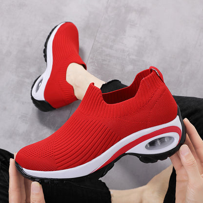 Sneakers Women Air Cushion Mesh Breathable Running Sports Shoes