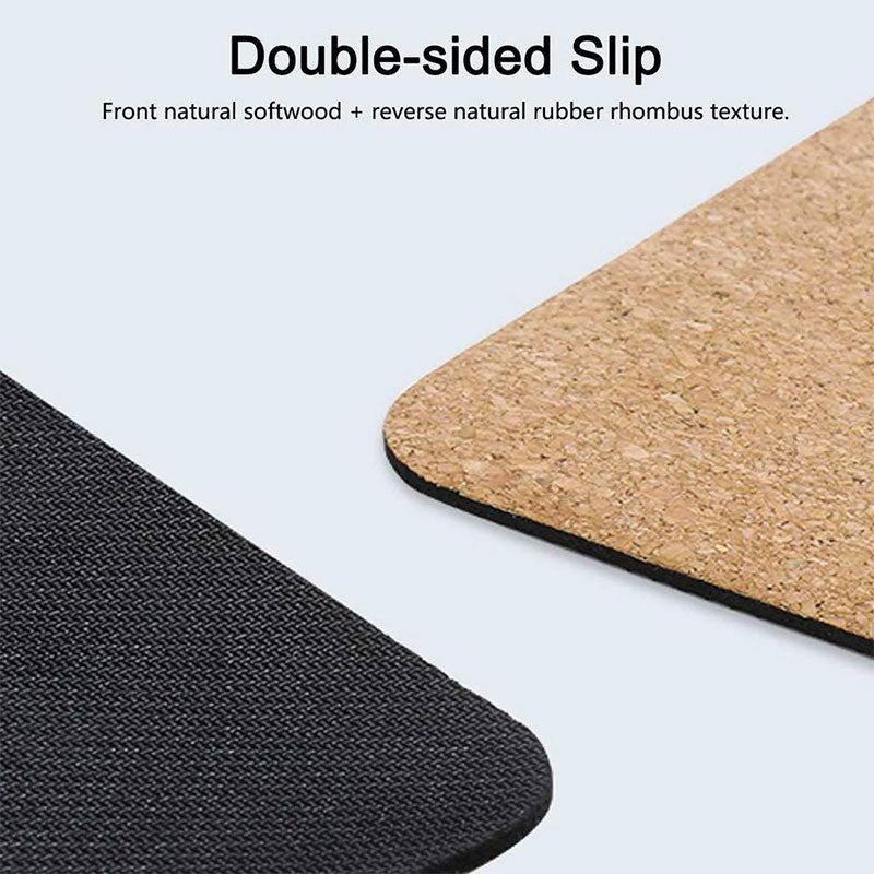 Premium Cork Yoga Mat - 6mm Non-Slip Eco-Friendly
