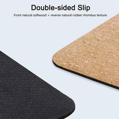 Premium Cork Yoga Mat - 6mm Non-Slip Eco-Friendly