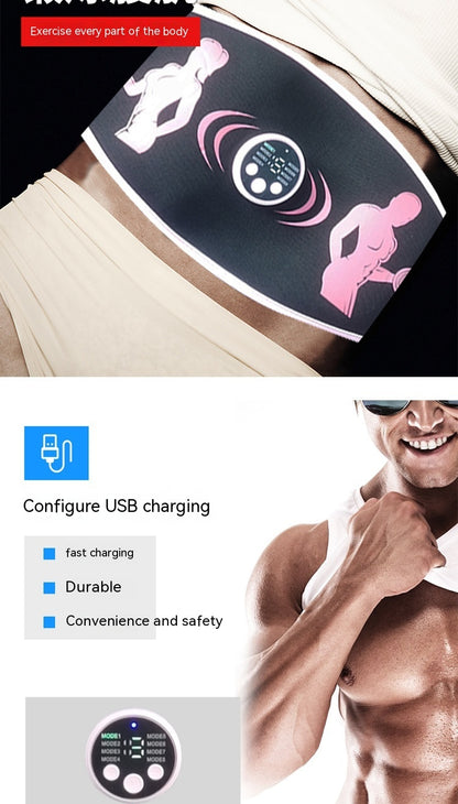 EMS Ab Training Belt - Smart Muscle Stimulator for Core & Abdominal Toning