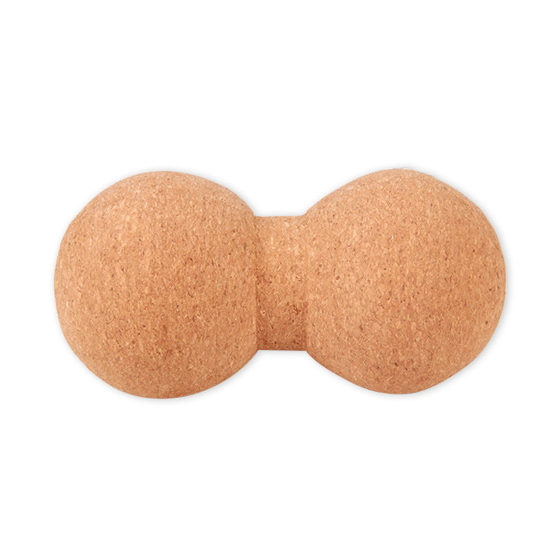 Cork Peanut Massage Ball - Natural Myofascial Release Tool