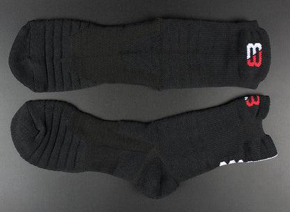 Athletic Running Socks - Cushioned Performance Socks with Anti-Slip Grip
