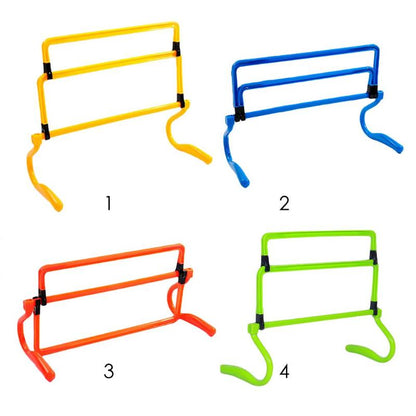 Adjustable Training Hurdles for Speed & Agility — Single or 4-Pack