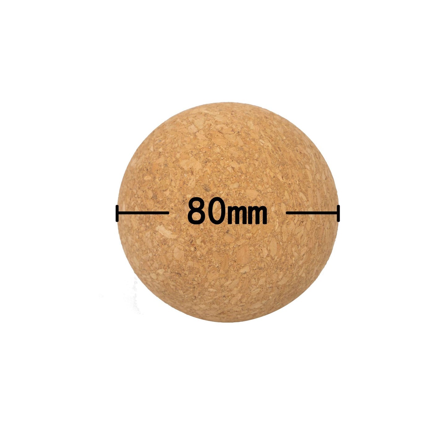 Natural Cork Massage Balls - Textured Trigger Point Release