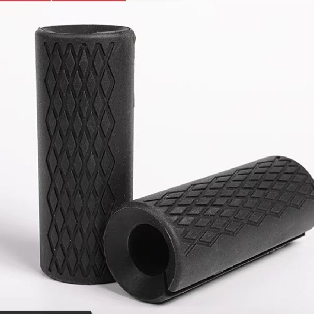 Silicone Barbell Grips - Thick Bar Training Adapter