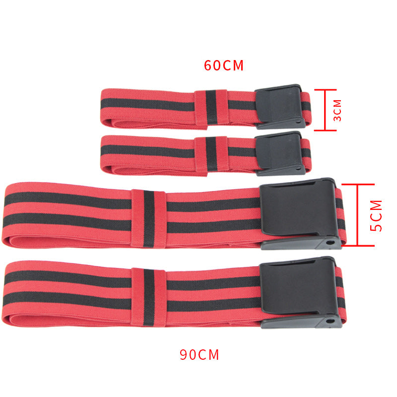 Nylon BFR Training Straps - Blood Flow Restriction Bands for Arms & Legs