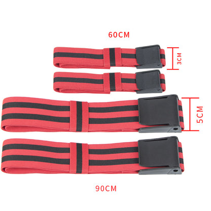 Nylon BFR Training Straps - Blood Flow Restriction Bands for Arms & Legs