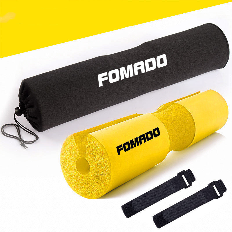 Almohadilla protectora para cuello, hombros y espalda con barra, soporte de agarre para dominadas en el gimnasio, accesorios para levantamiento de pesas