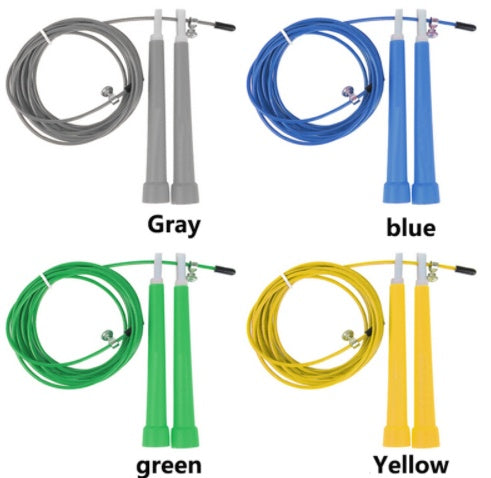 Stainless Steel Speed Rope - 3M Adjustable Jump Rope