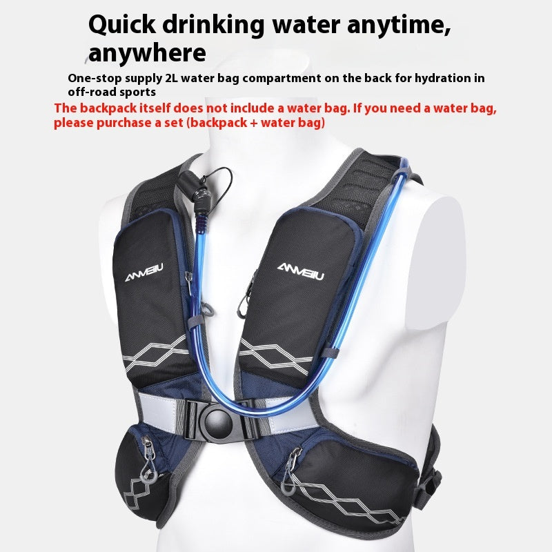 5L Hydration Running Backpack with Water Bladder