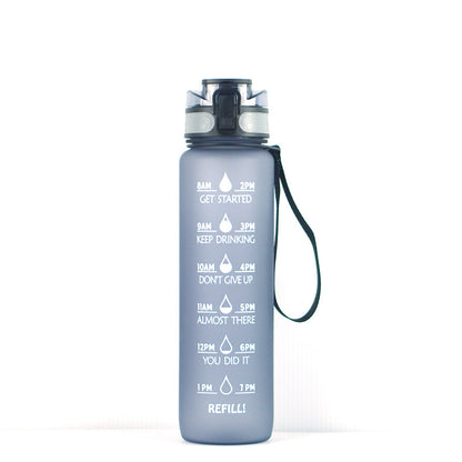 Sports Water Bottle 1000ml - BPA-Free with Infuser