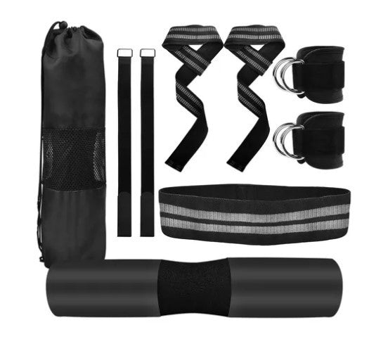 Complete Resistance Training Bundle - 5-Piece Workout Accessory Set