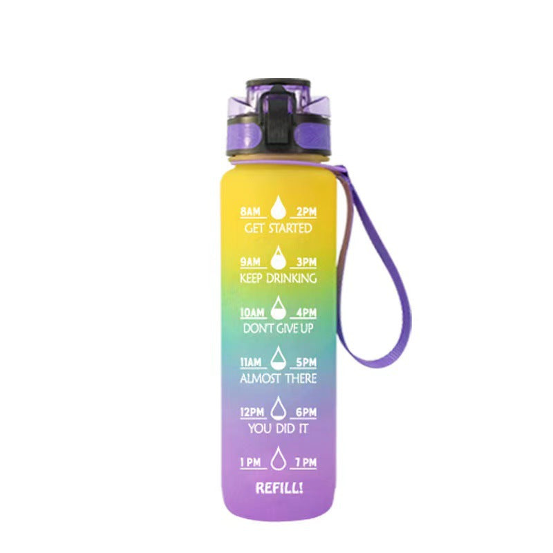 Sports Water Bottle 1000ml - BPA-Free with Infuser