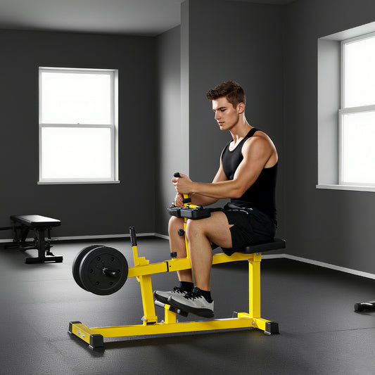 Adjustable Seated Calf Raise Machine