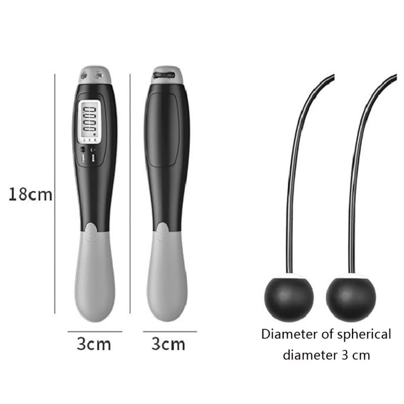 Cordless Digital Jump Rope with Calorie & Jump Counter
