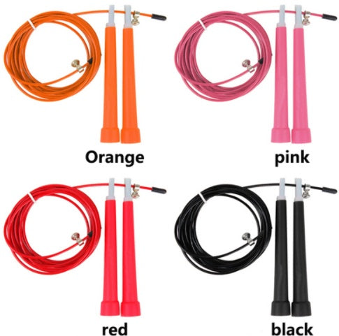 Stainless Steel Speed Rope - 3M Adjustable Jump Rope
