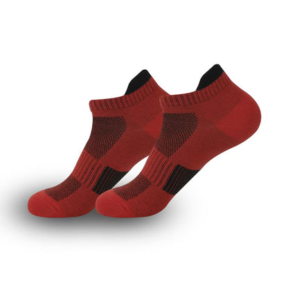 No-Show Running Socks - Invisible Anti-Slip Athletic Socks