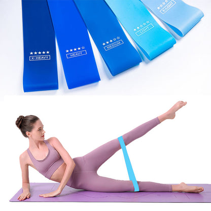 TPE Resistance Loop Bands - 5 Levels for Strength Training & Mobility