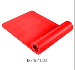 10mm Extra Thick Yoga Mat - Premium NBR Cushioned Mat in 12 Colors