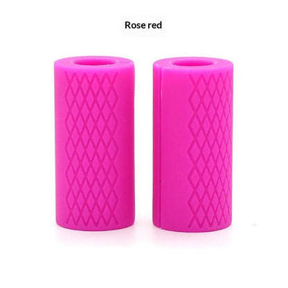 Silicone Barbell Grips - Thick Bar Training Adapter