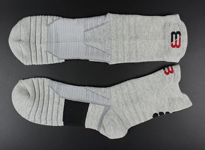 Athletic Running Socks - Cushioned Performance Socks with Anti-Slip Grip