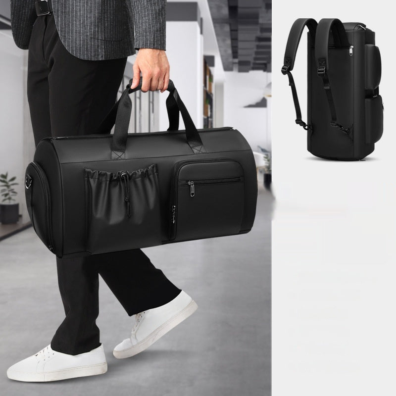 High Quality Waterproof Suit Bag For Men Large Capacity Travel Bag With Shoe Compartment Dry And Wet Separation Travel Organizer