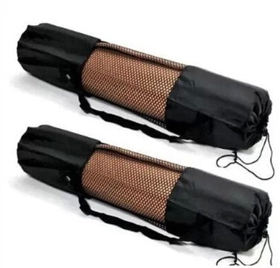 Mesh Yoga Mat Bag - Adjustable Strap Carrier