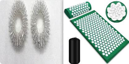 Acupressure Massage Mat Set with Pillow - Trigger Point Relief