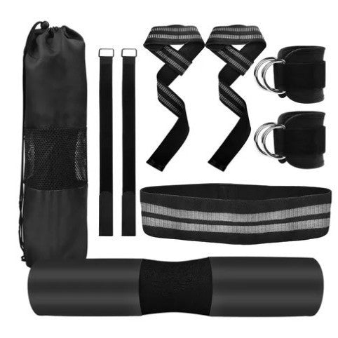 Complete Resistance Training Bundle - 5-Piece Workout Accessory Set