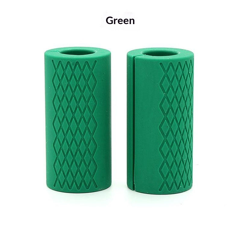 Silicone Barbell Grips - Thick Bar Training Adapter