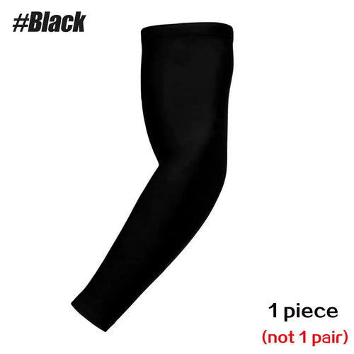 1 PCS Cooling UV Sun Protection Arm Sleeves, Tattoo Forearm Covers
