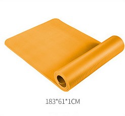 10mm Extra Thick Yoga Mat - Premium NBR Cushioned Mat in 12 Colors