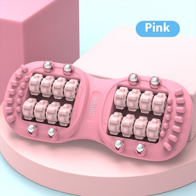 Reflexology Foot Massager Roller — Acupressure Relief for Tired Feet