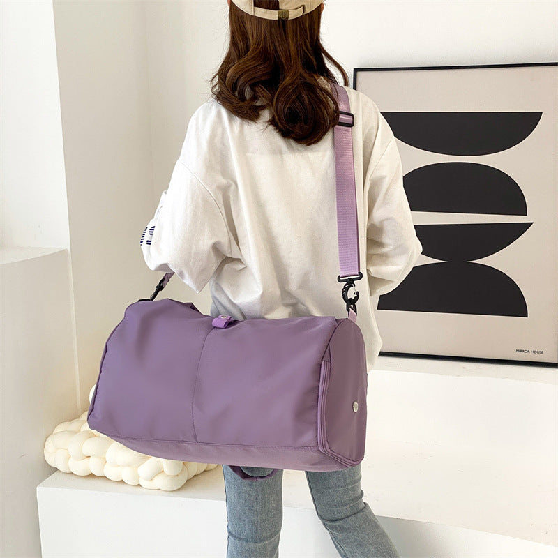 Yoga Gym Bag - Wet/Dry Separation with Mat Carrier