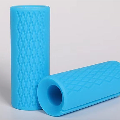 Silicone Barbell Grips - Thick Bar Training Adapter