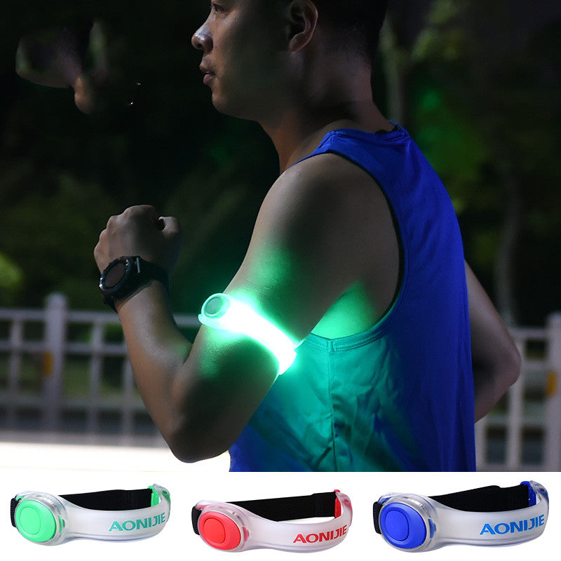 LED Safety Armband - Reflective Running Light for Night Visibility