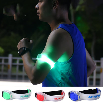 LED Safety Armband - Reflective Running Light for Night Visibility