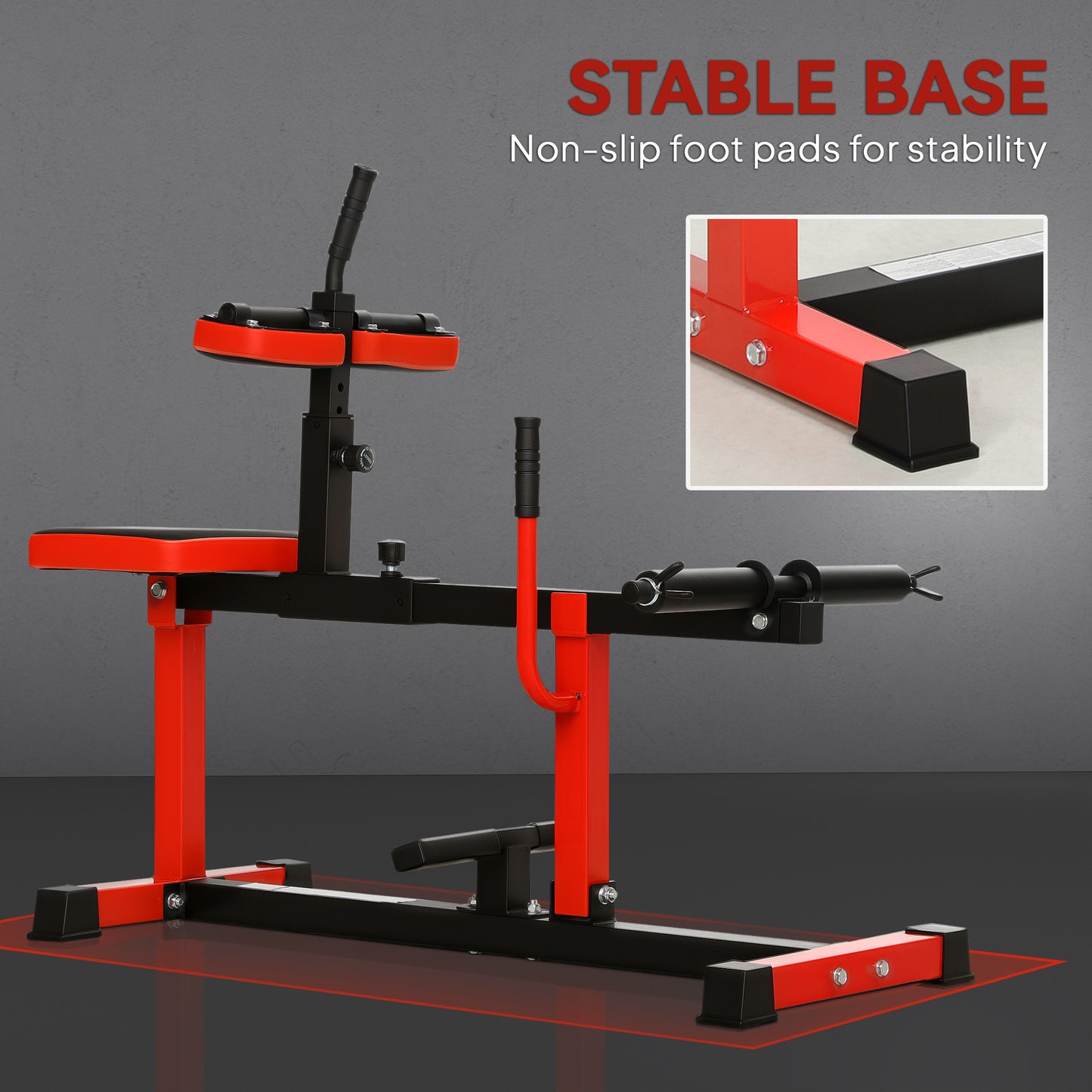Seated Calf Raise Machine - Adjustable Steel Strength Training Equipment
