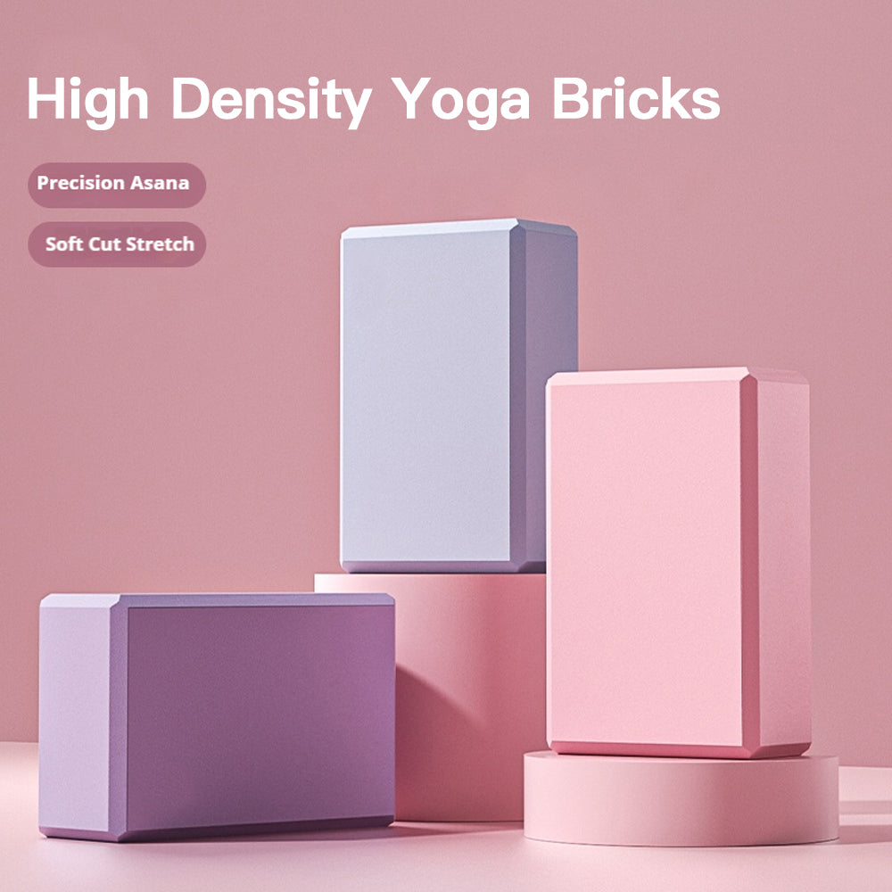 EVA Yoga Block — High-Density Foam Support for Yoga & Pilates