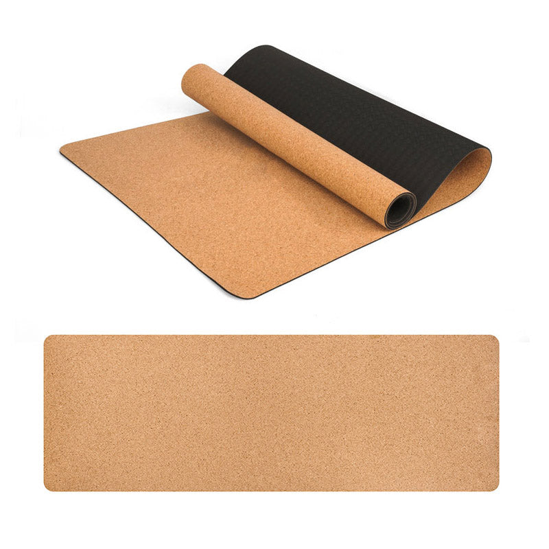 Premium Cork Yoga Mat - 6mm Non-Slip Eco-Friendly